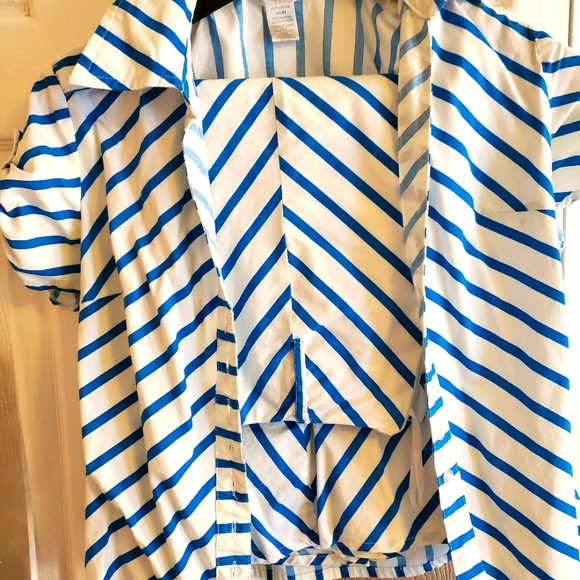 Connection 18 Dresses & Skirts - Blue And White 2 Pc Skirt Set. S Med
